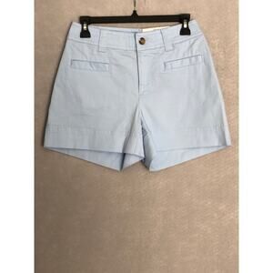 On 34th Chino Shorts Mid-Rise in Pale Spring Women's Size 2 NEW